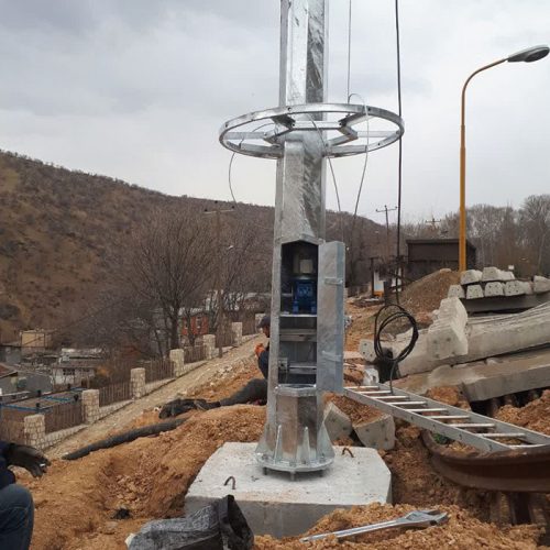 نصب و راه اندازی انواع برج روشنایی و مخابراتی با سامانه های خورشیدی